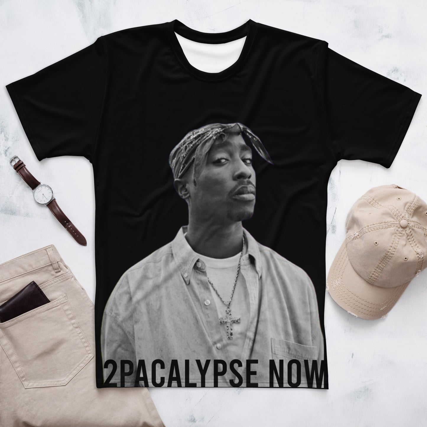 2Pacalypse Now Men's Crew Neck T-shirt