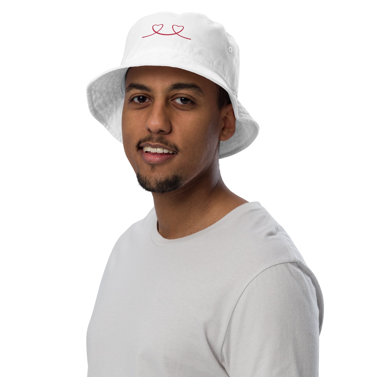 Smiley Organic Bucket Hat