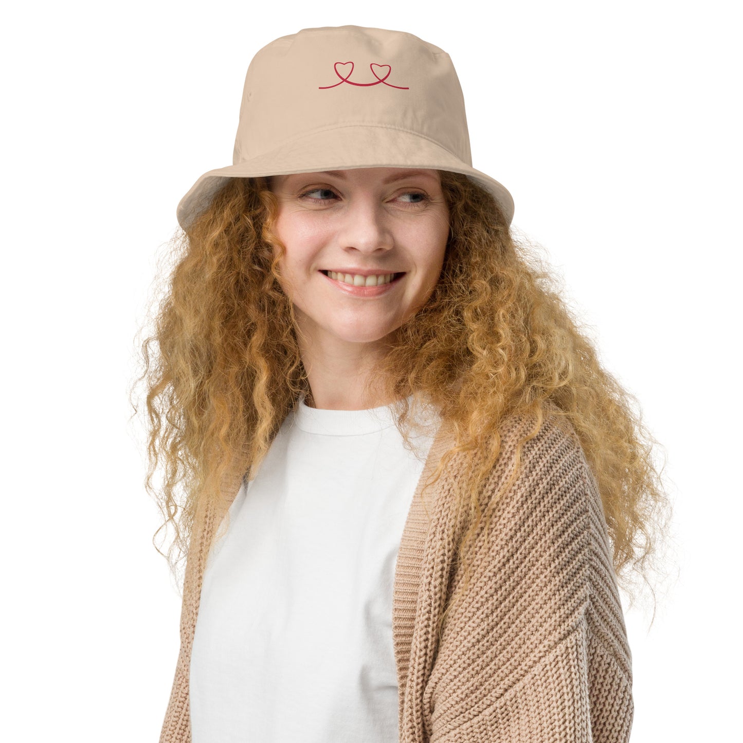 Smiley Organic Bucket Hat