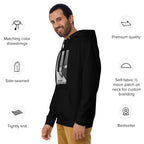 Ice Cube Unisex Premium Baumwoll-Hoodie – Scheiß auf das Gesetz, du bist ein Tier mit Abzeichen