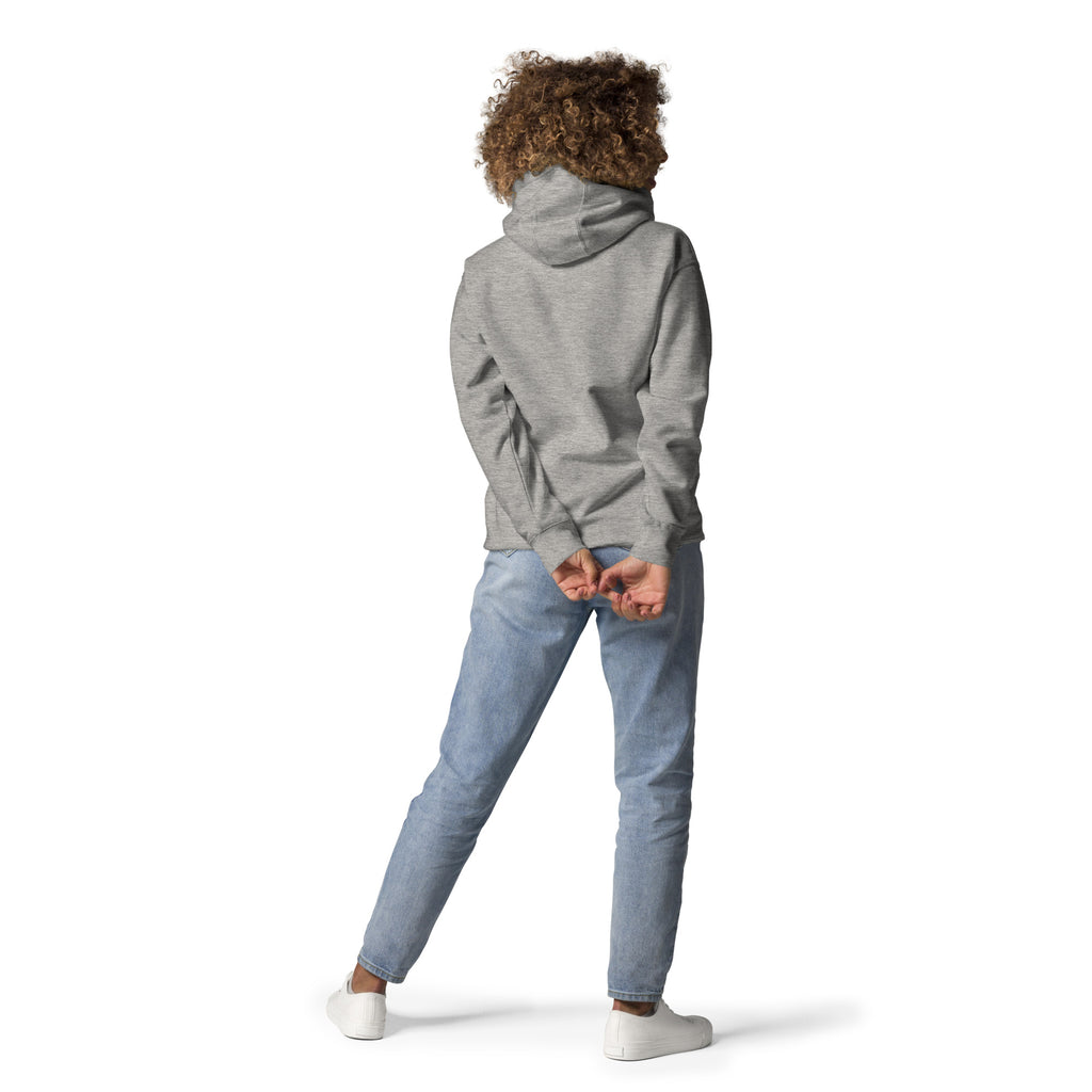 Ice Cube Unisex Premium Baumwoll-Hoodie – Scheiß auf das Gesetz, du bist ein Tier mit Abzeichen