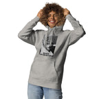 Ice Cube Unisex Premium Baumwoll-Hoodie – Scheiß auf das Gesetz, du bist ein Tier mit Abzeichen