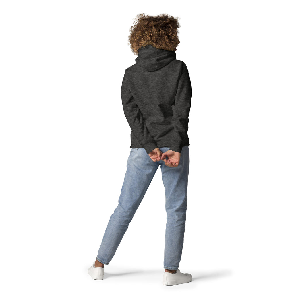 Ice Cube Unisex Premium Baumwoll-Hoodie – Scheiß auf das Gesetz, du bist ein Tier mit Abzeichen