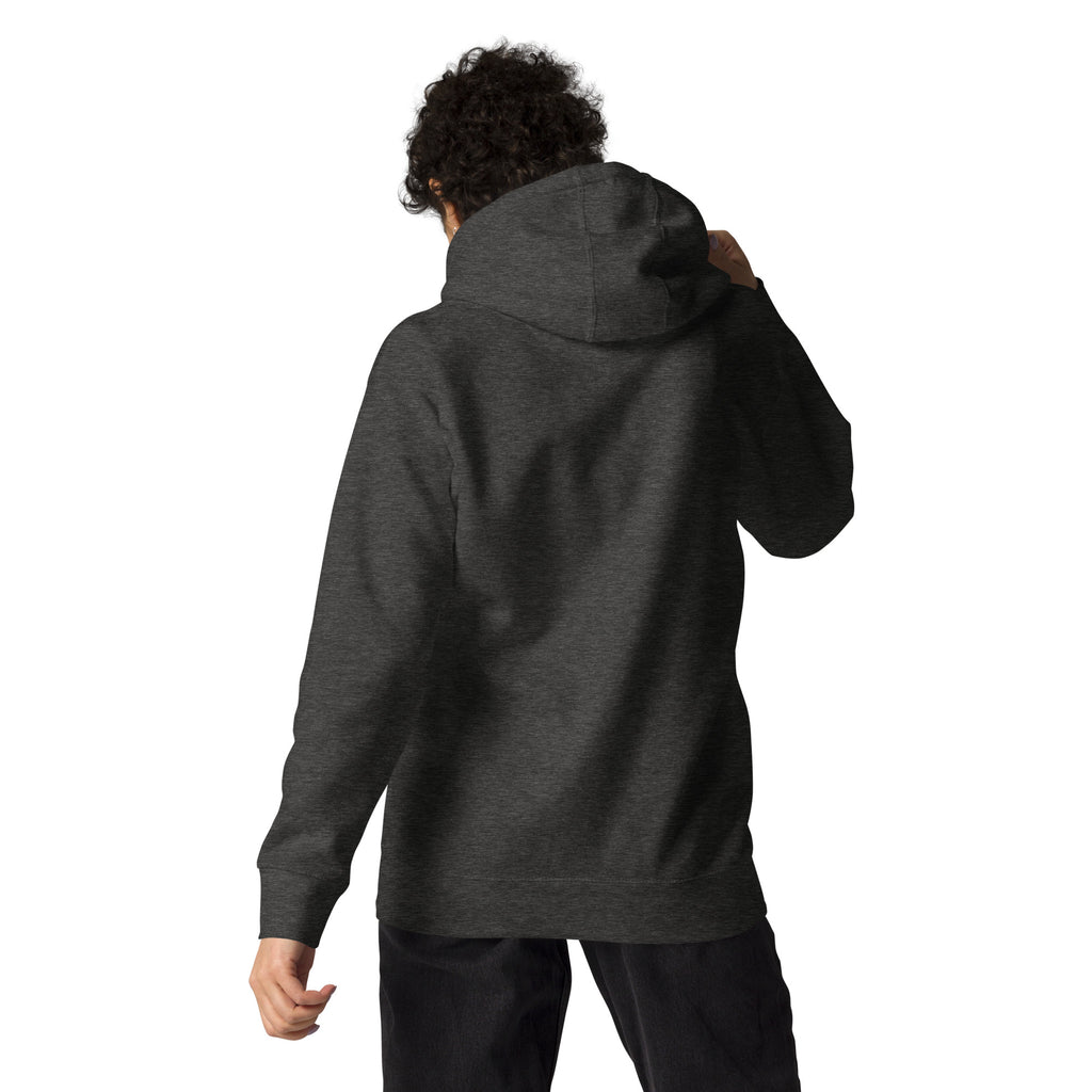 Ice Cube Unisex Premium Baumwoll-Hoodie – Scheiß auf das Gesetz, du bist ein Tier mit Abzeichen