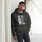 Ice Cube Unisex Premium Baumwoll-Hoodie – Scheiß auf das Gesetz, du bist ein Tier mit Abzeichen