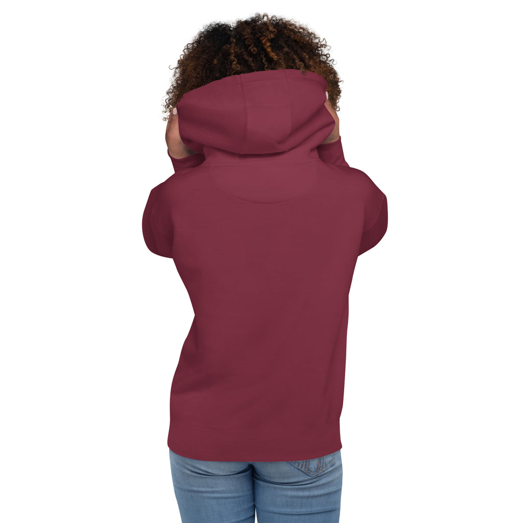 Ice Cube Unisex Premium Baumwoll-Hoodie – Scheiß auf das Gesetz, du bist ein Tier mit Abzeichen