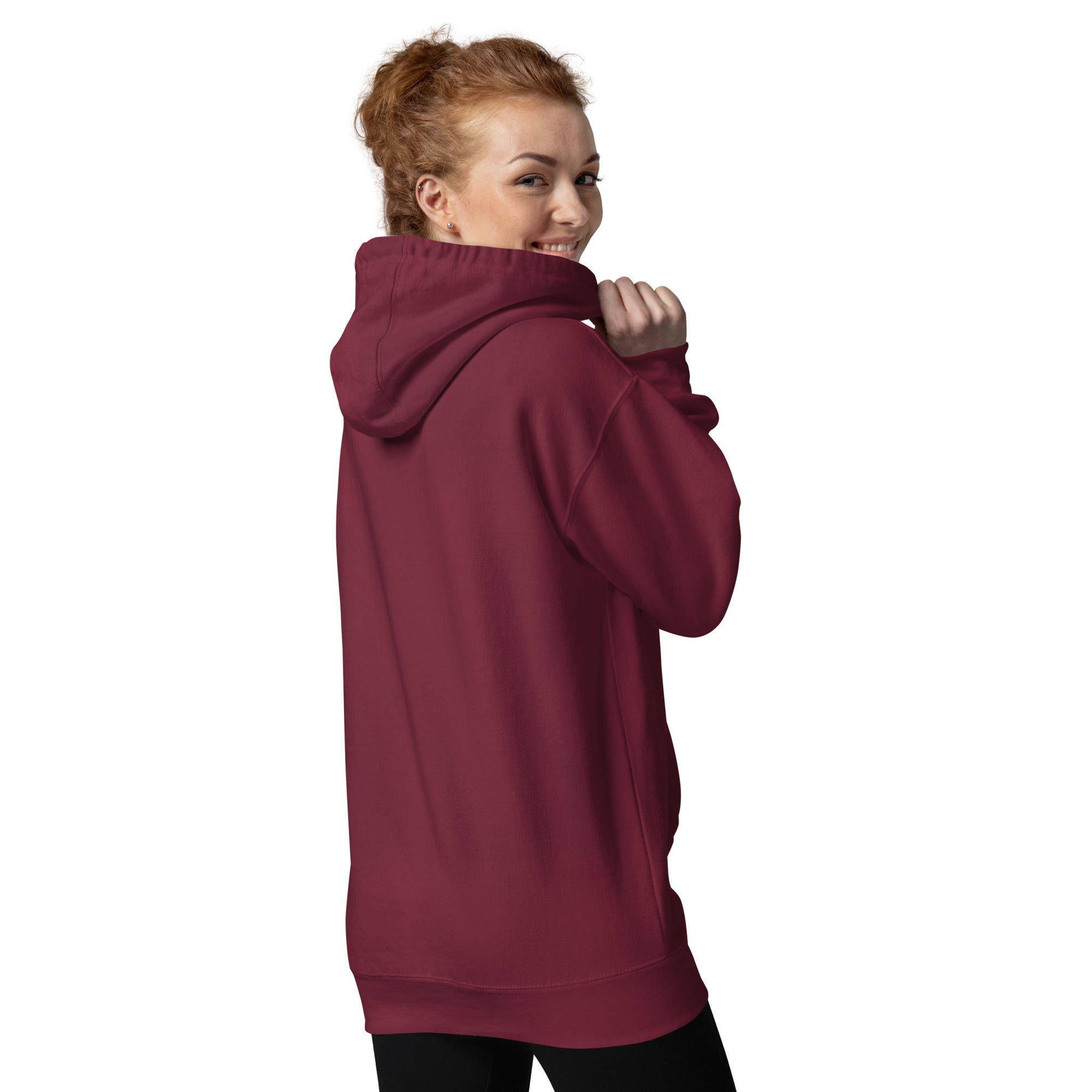Ice Cube Unisex Premium Baumwoll-Hoodie – Scheiß auf das Gesetz, du bist ein Tier mit Abzeichen