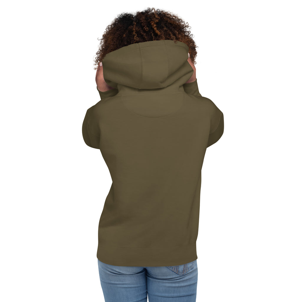 Ice Cube Unisex Premium Baumwoll-Hoodie – Scheiß auf das Gesetz, du bist ein Tier mit Abzeichen