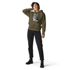 Ice Cube Unisex Premium Baumwoll-Hoodie – Scheiß auf das Gesetz, du bist ein Tier mit Abzeichen