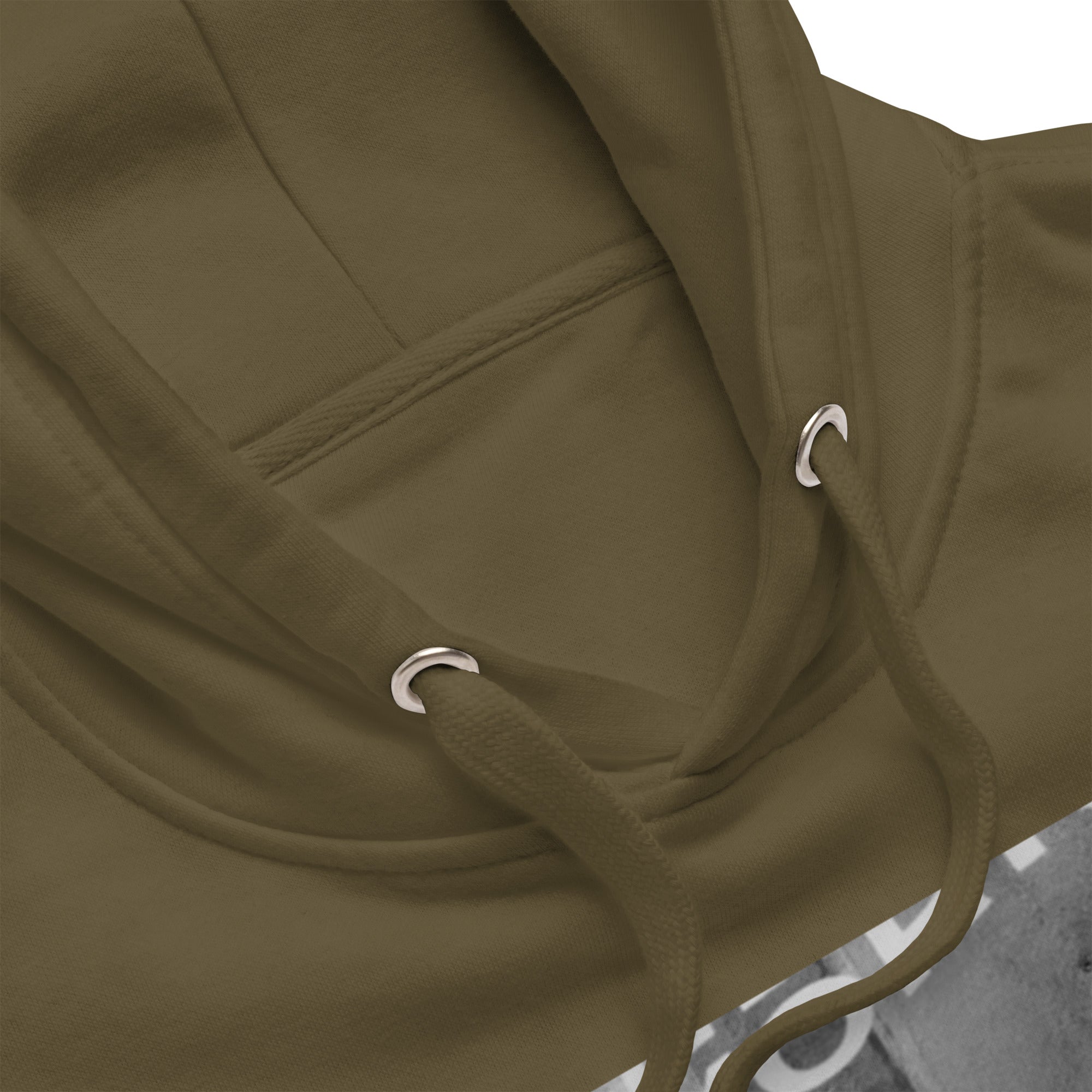 Ice Cube Unisex Premium Baumwoll-Hoodie – Scheiß auf das Gesetz, du bist ein Tier mit Abzeichen
