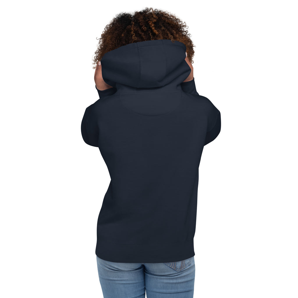 Ice Cube Unisex Premium Baumwoll-Hoodie – Scheiß auf das Gesetz, du bist ein Tier mit Abzeichen