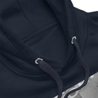 Ice Cube Unisex Premium Baumwoll-Hoodie – Scheiß auf das Gesetz, du bist ein Tier mit Abzeichen
