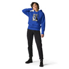 Ice Cube Unisex Premium Baumwoll-Hoodie – Scheiß auf das Gesetz, du bist ein Tier mit Abzeichen