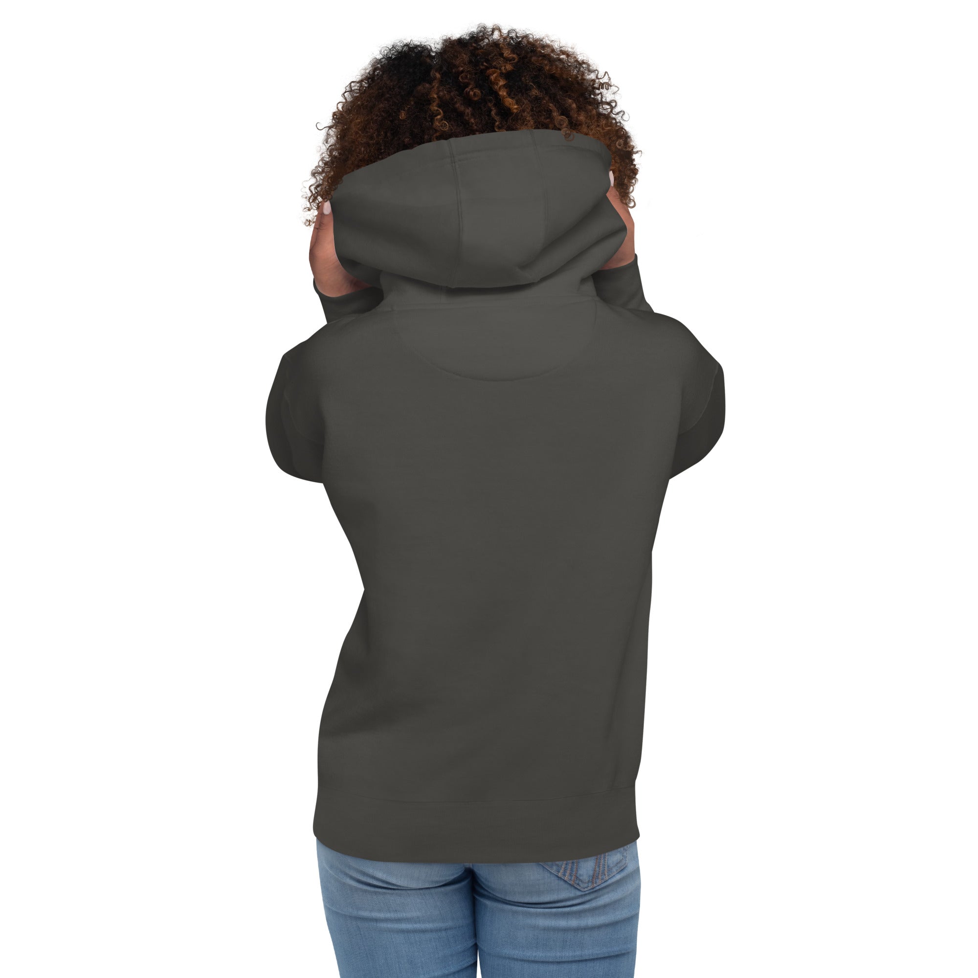 Ice Cube Unisex Premium Baumwoll-Hoodie – Scheiß auf das Gesetz, du bist ein Tier mit Abzeichen