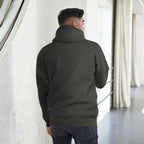 Ice Cube Unisex Premium Baumwoll-Hoodie – Scheiß auf das Gesetz, du bist ein Tier mit Abzeichen