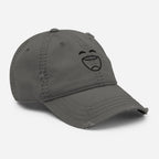 Smiley Cap | Distressed Dad Hat