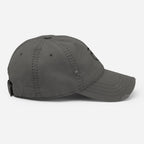 Smiley Cap | Distressed Dad Hat