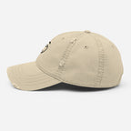 Smiley Cap | Distressed Dad Hat