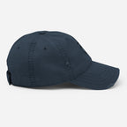 Smiley Cap | Distressed Dad Hat