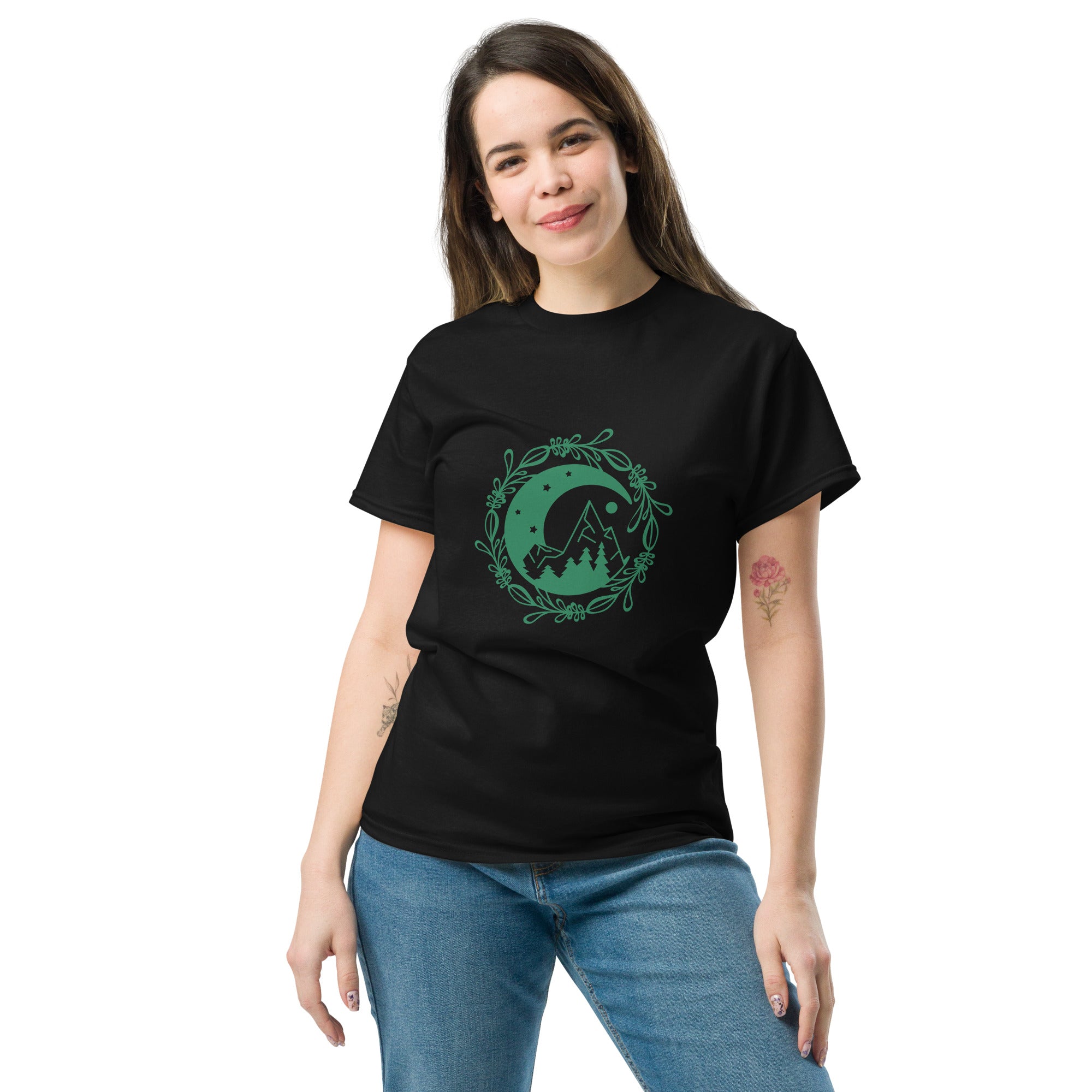 Green nature unisex classic tee