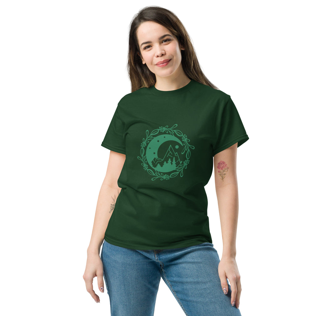 Green nature unisex classic tee