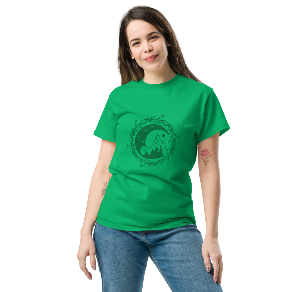 Green nature unisex classic tee