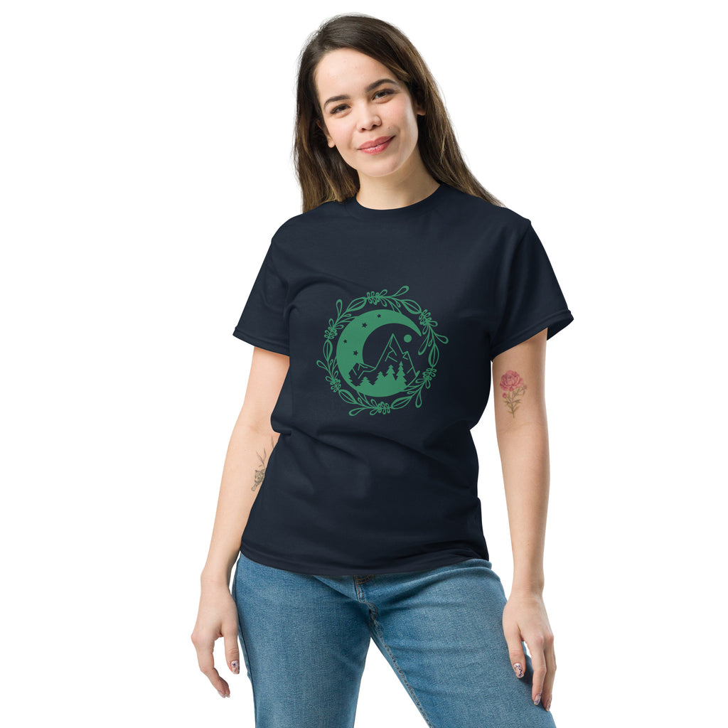 Green nature unisex classic tee