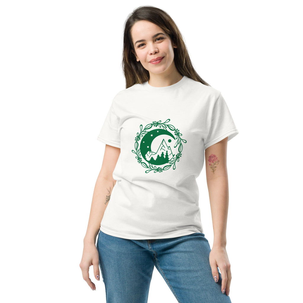 Green nature unisex classic tee