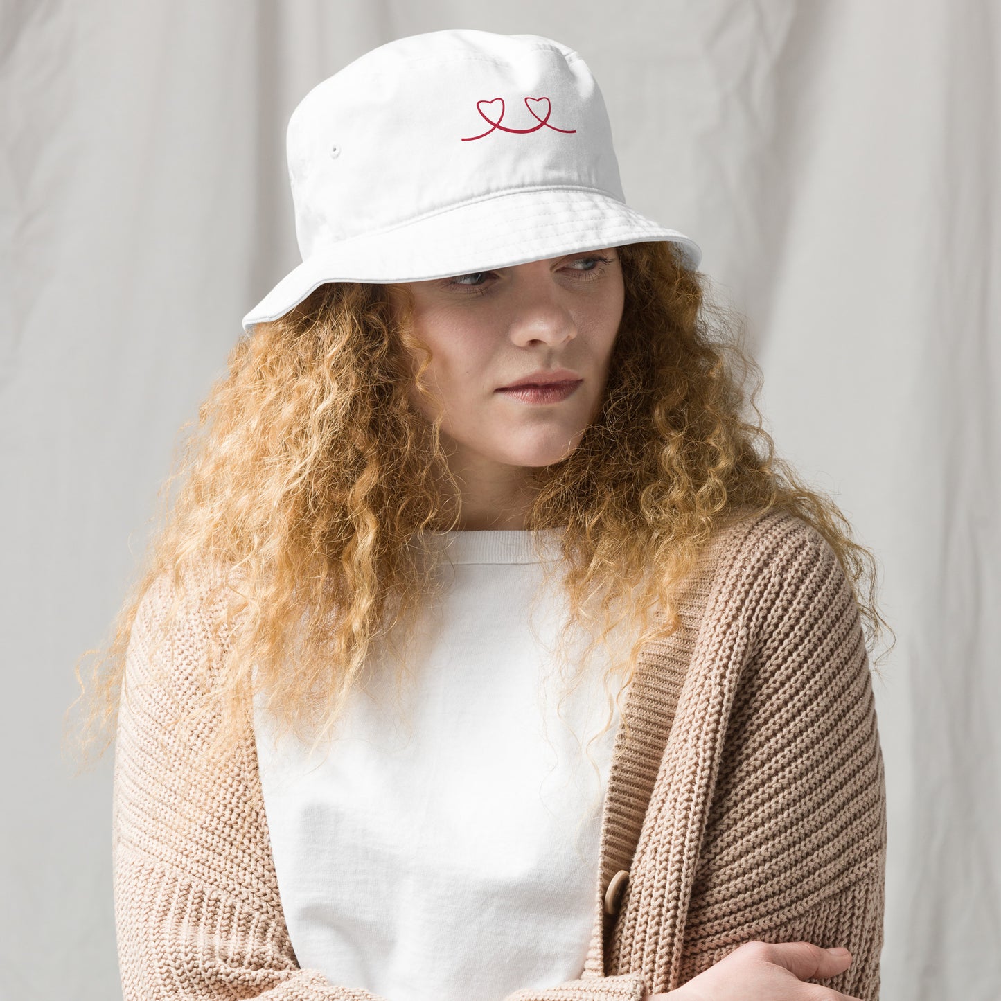 Smiley Organic Bucket Hat