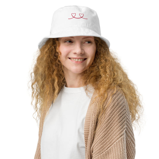 Smiley Organic Bucket Hat