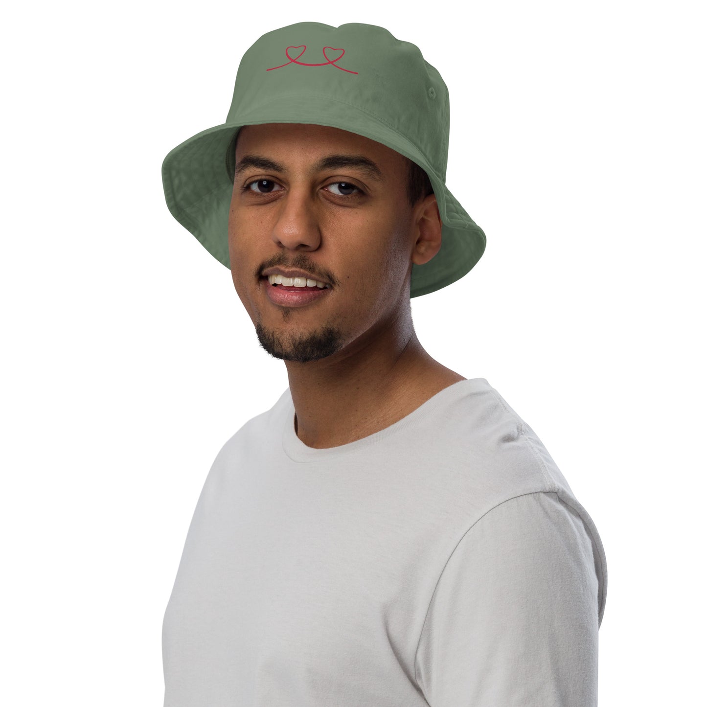 Smiley Organic Bucket Hat