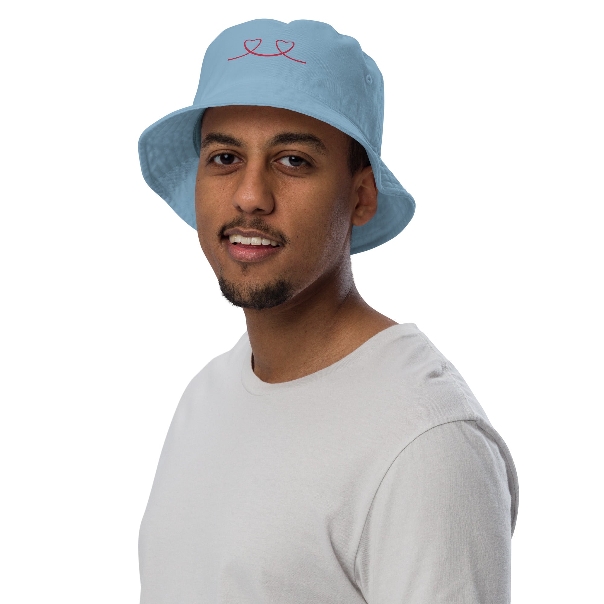 Smiley Organic Bucket Hat