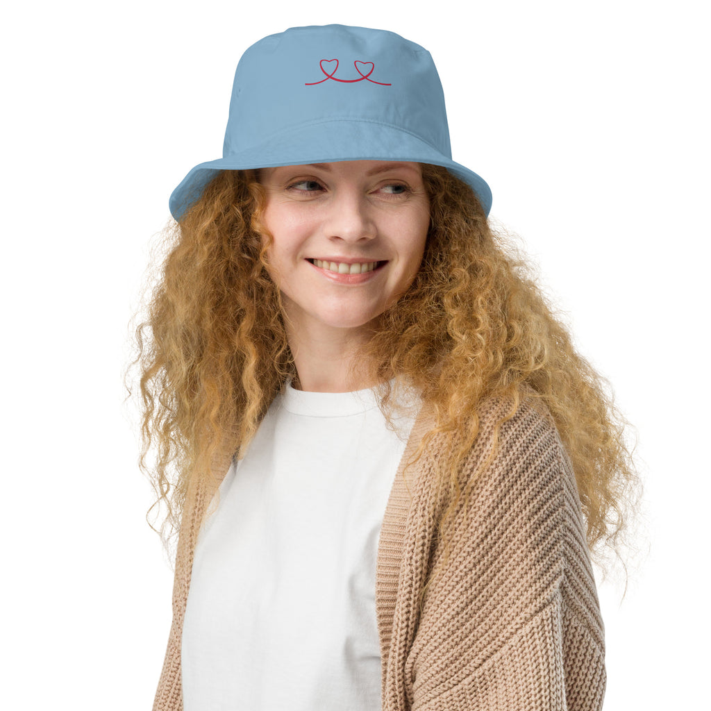 Smiley Organic Bucket Hat