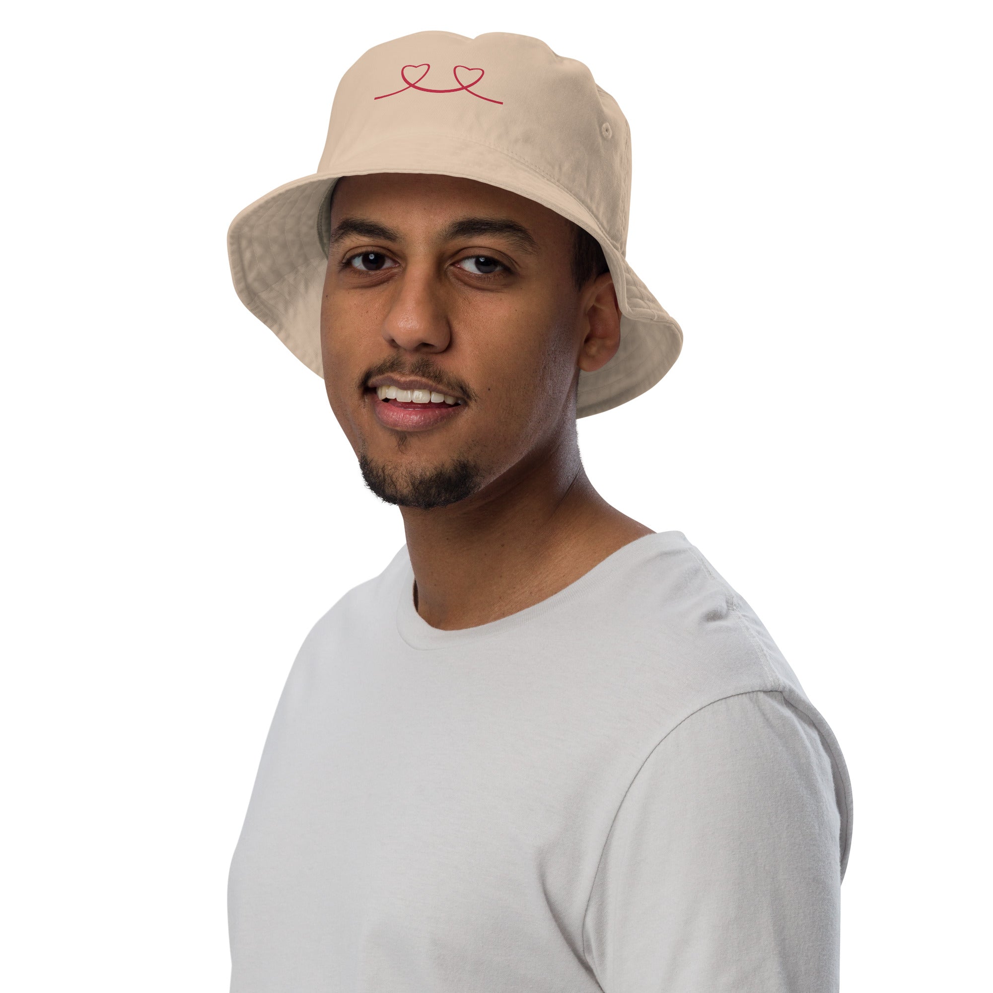 Smiley Organic Bucket Hat