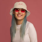 Smiley Organic Bucket Hat