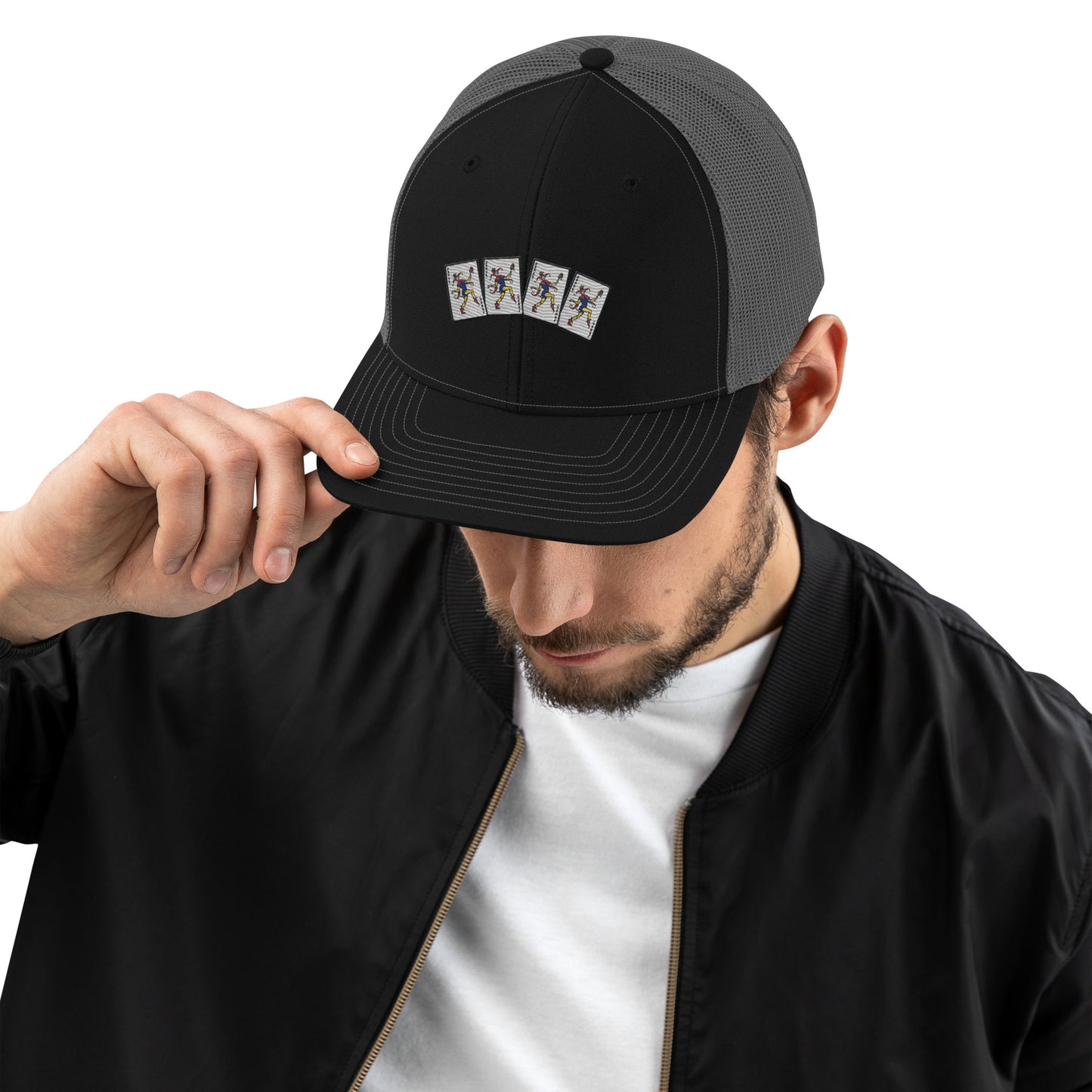 Joker Snapback Trucker Cap