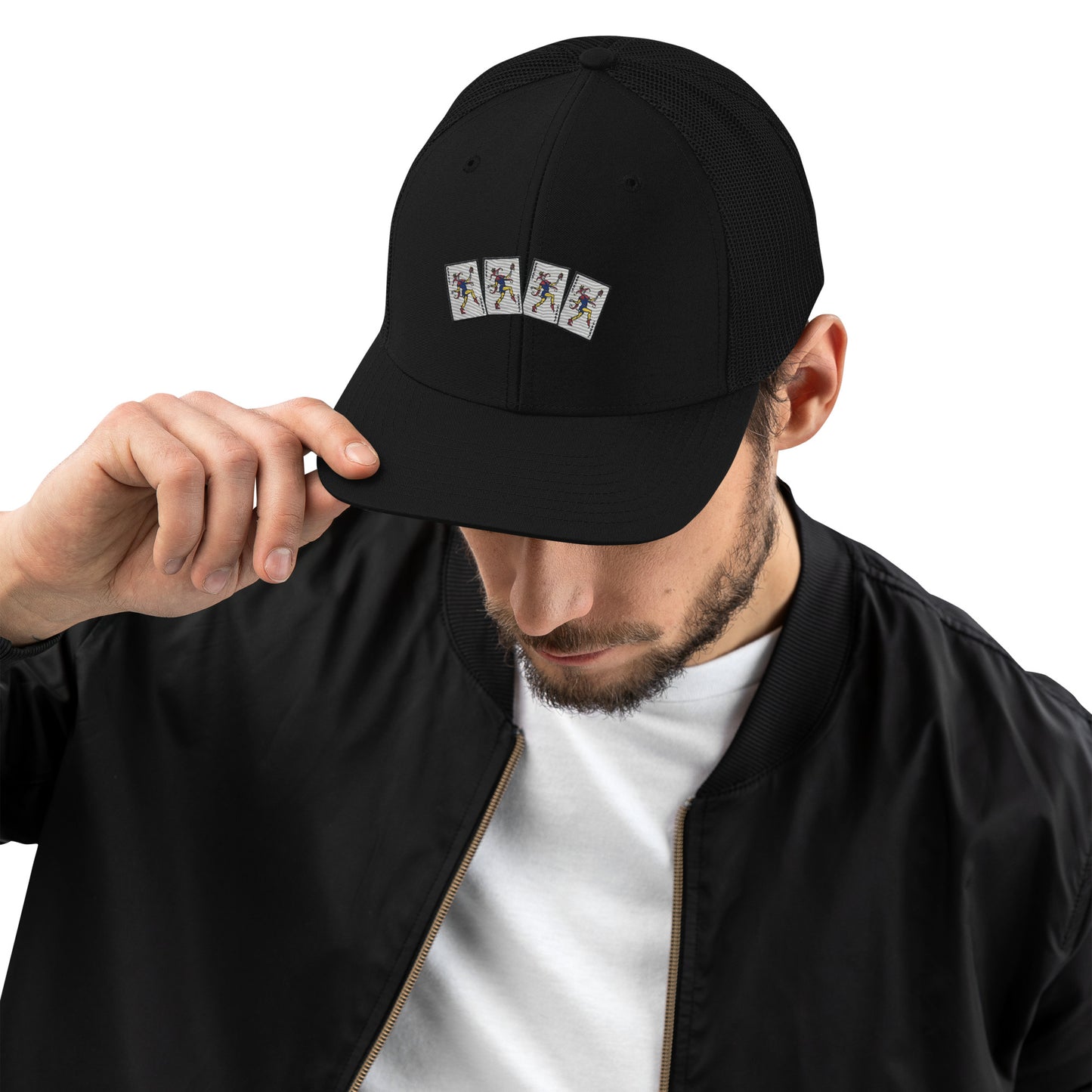 Joker Snapback Trucker Cap