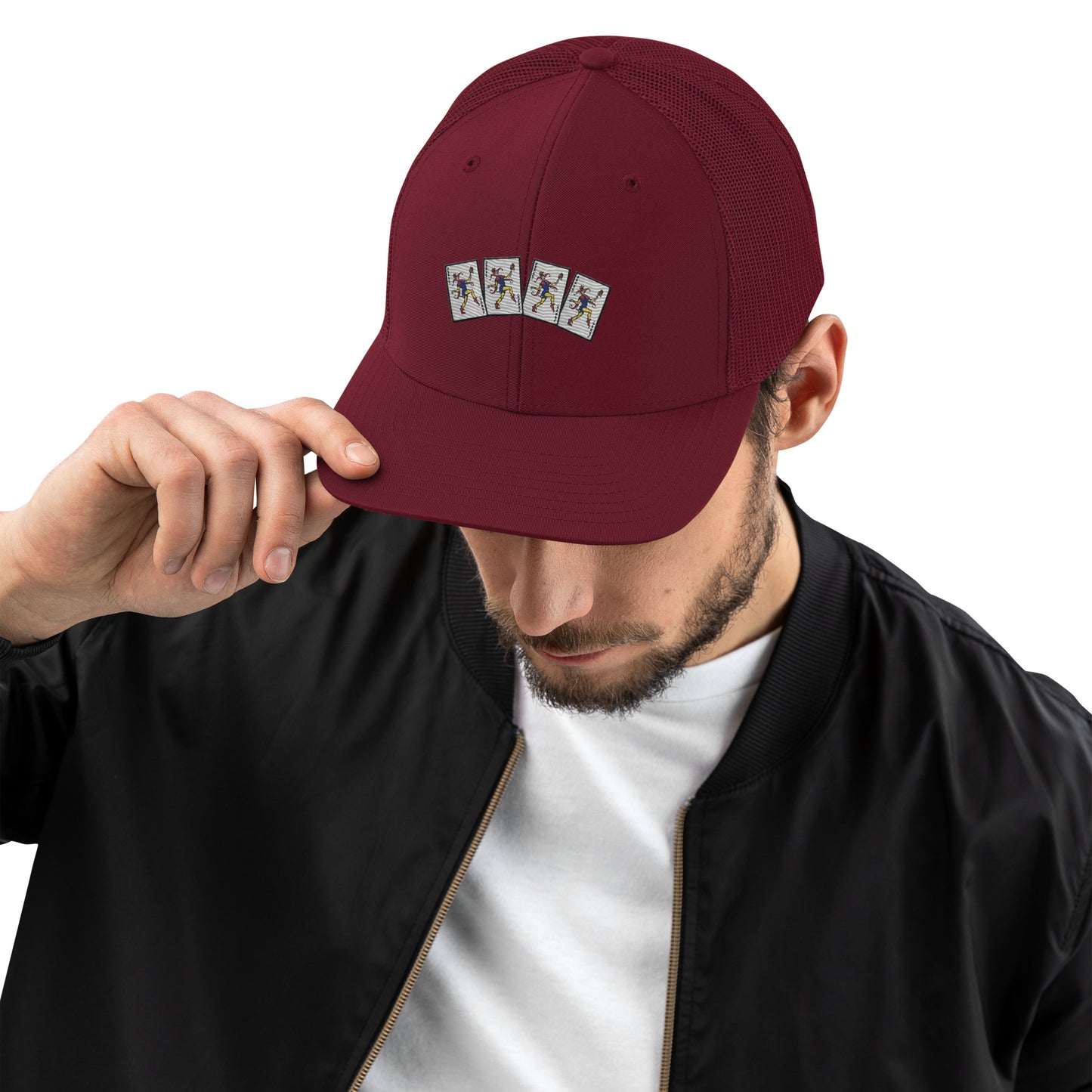 Joker Snapback Trucker Cap