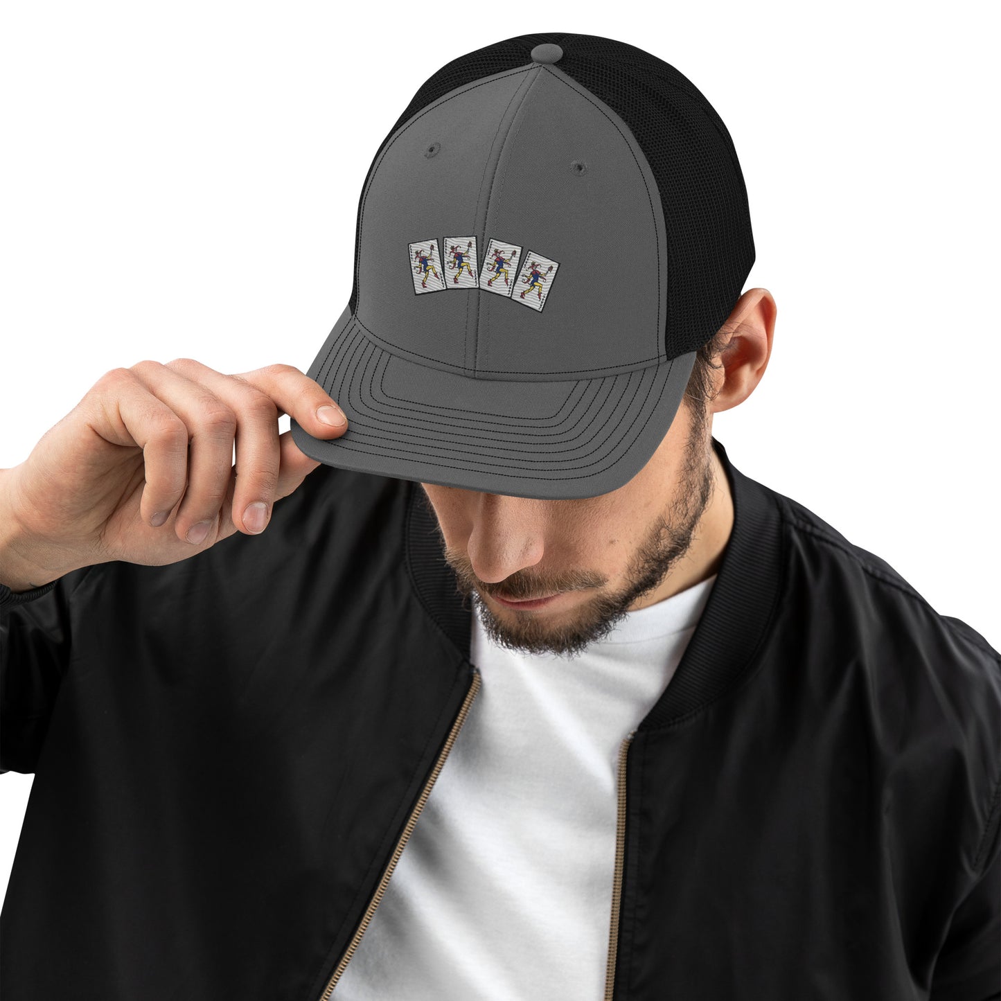 Joker Snapback Trucker Cap