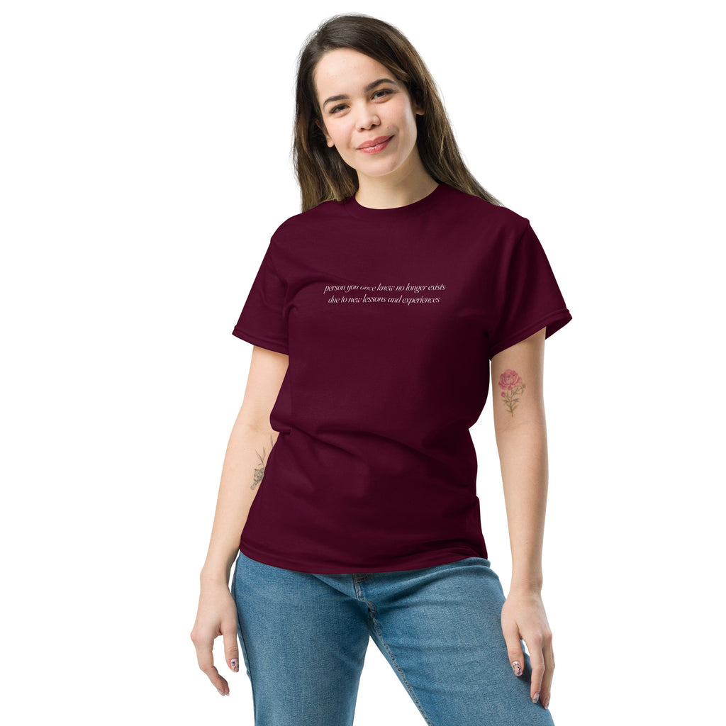 Person You Once Knew Unisex Classic Tee