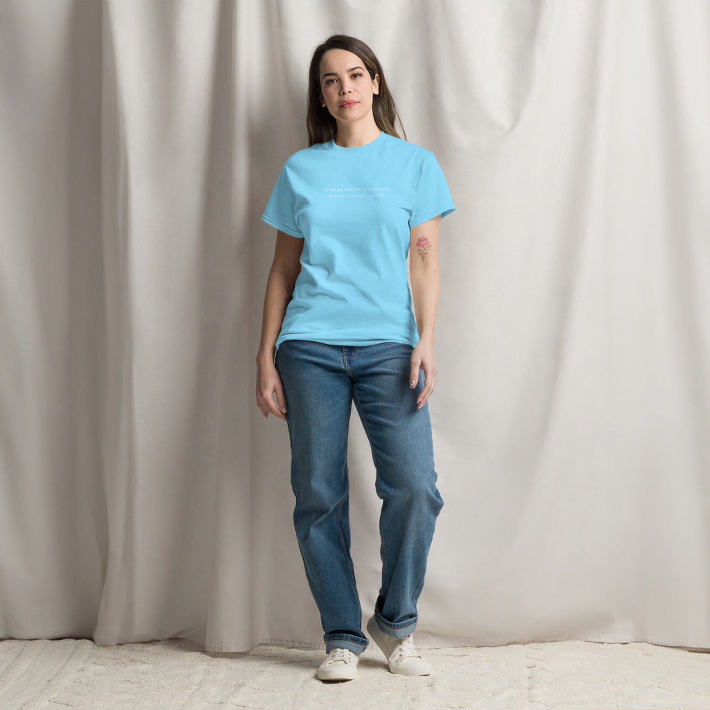 Person You Once Knew Unisex Classic Tee