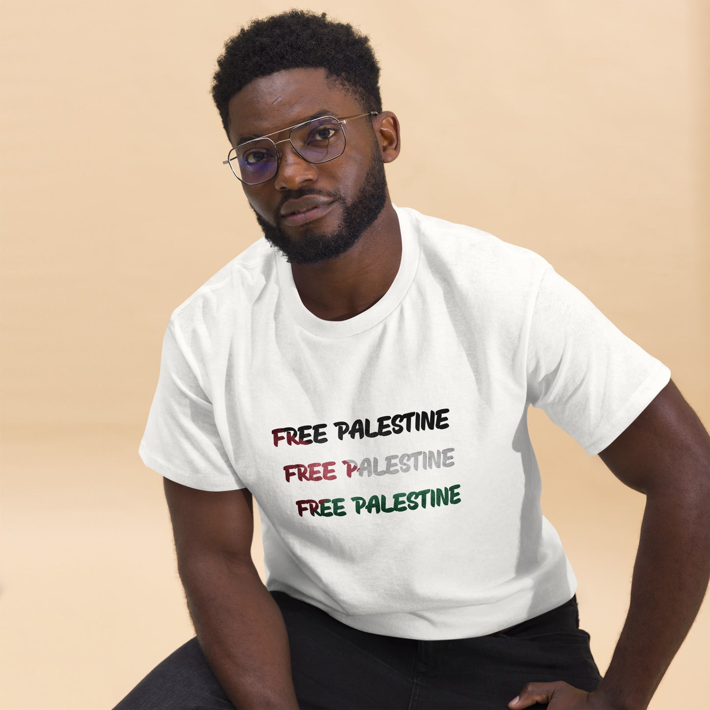 Free Palestine unisex classic tee