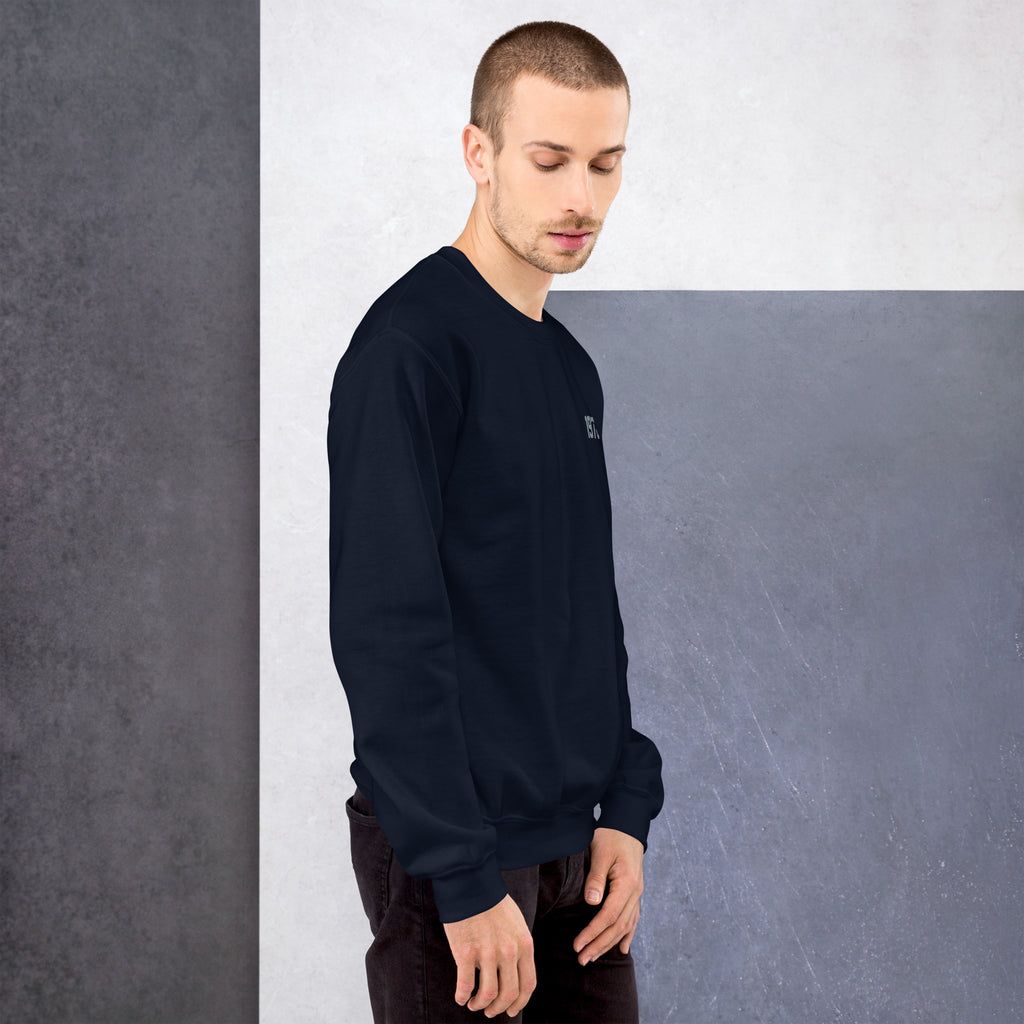 1976 Embroidery Crew Neck Sweatshirt