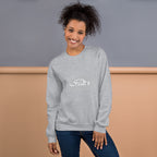 Free Palestine Keffiyeh Unisex Crew Neck Sweatshirt