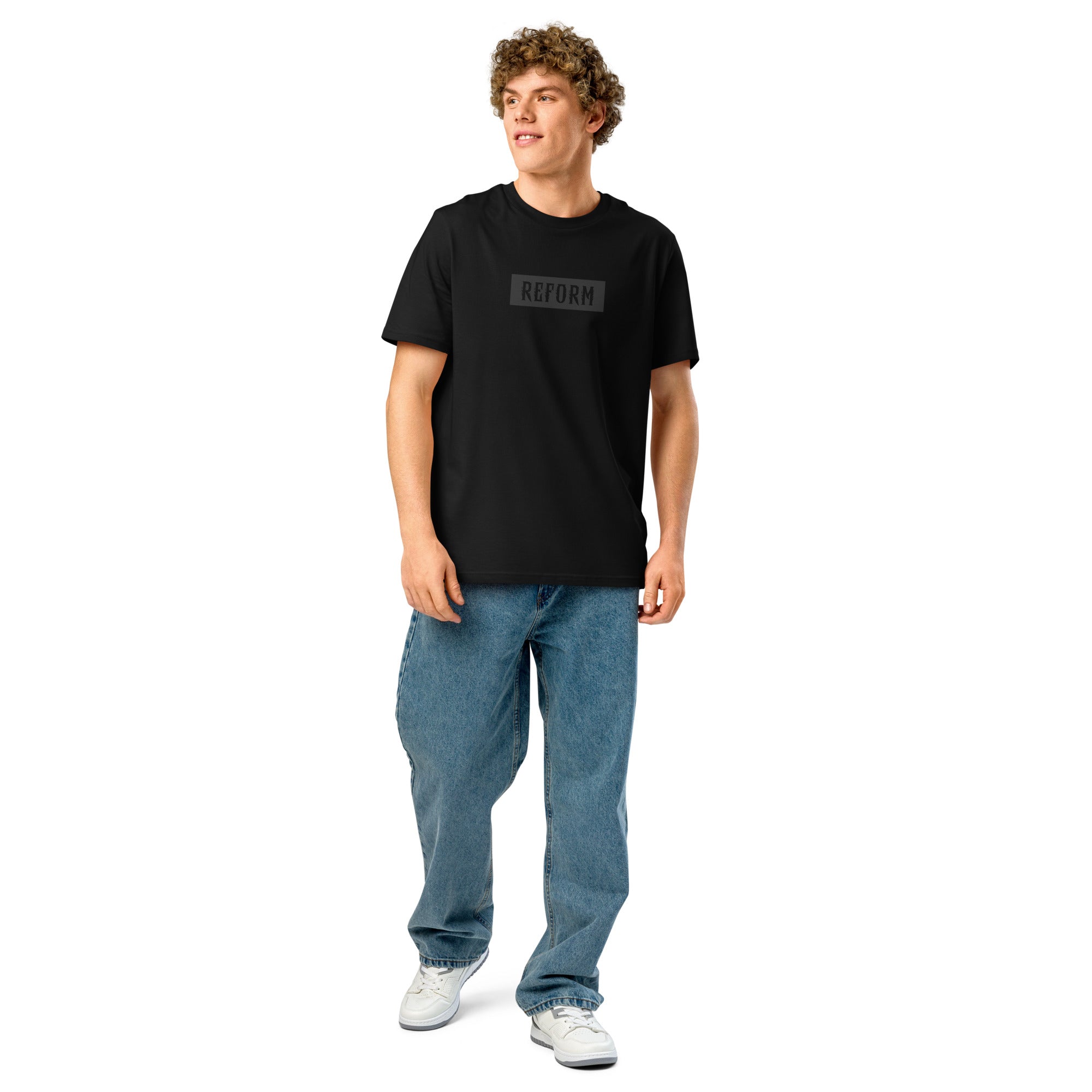 Reform organic ribbed neck t-shirt