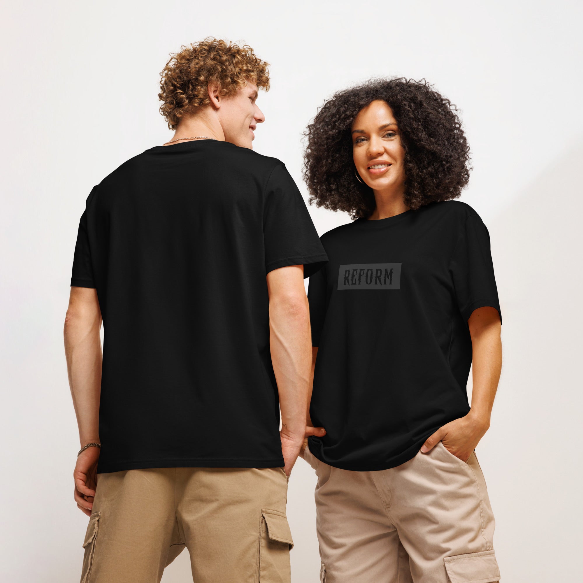 Reform organic ribbed neck t-shirt