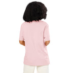 Eyes organic ribbed neck t-shirt