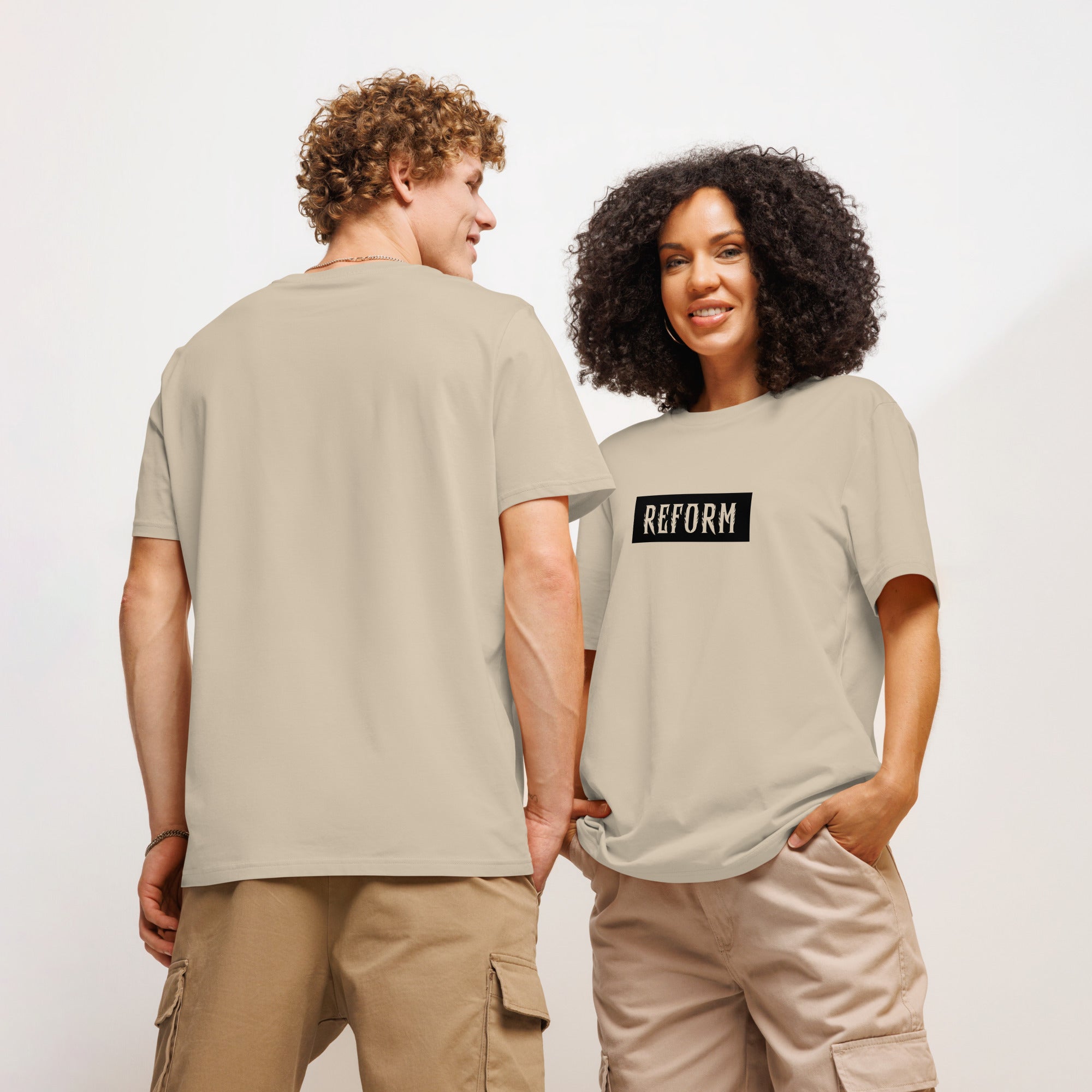 Reform organic ribbed neck t-shirt