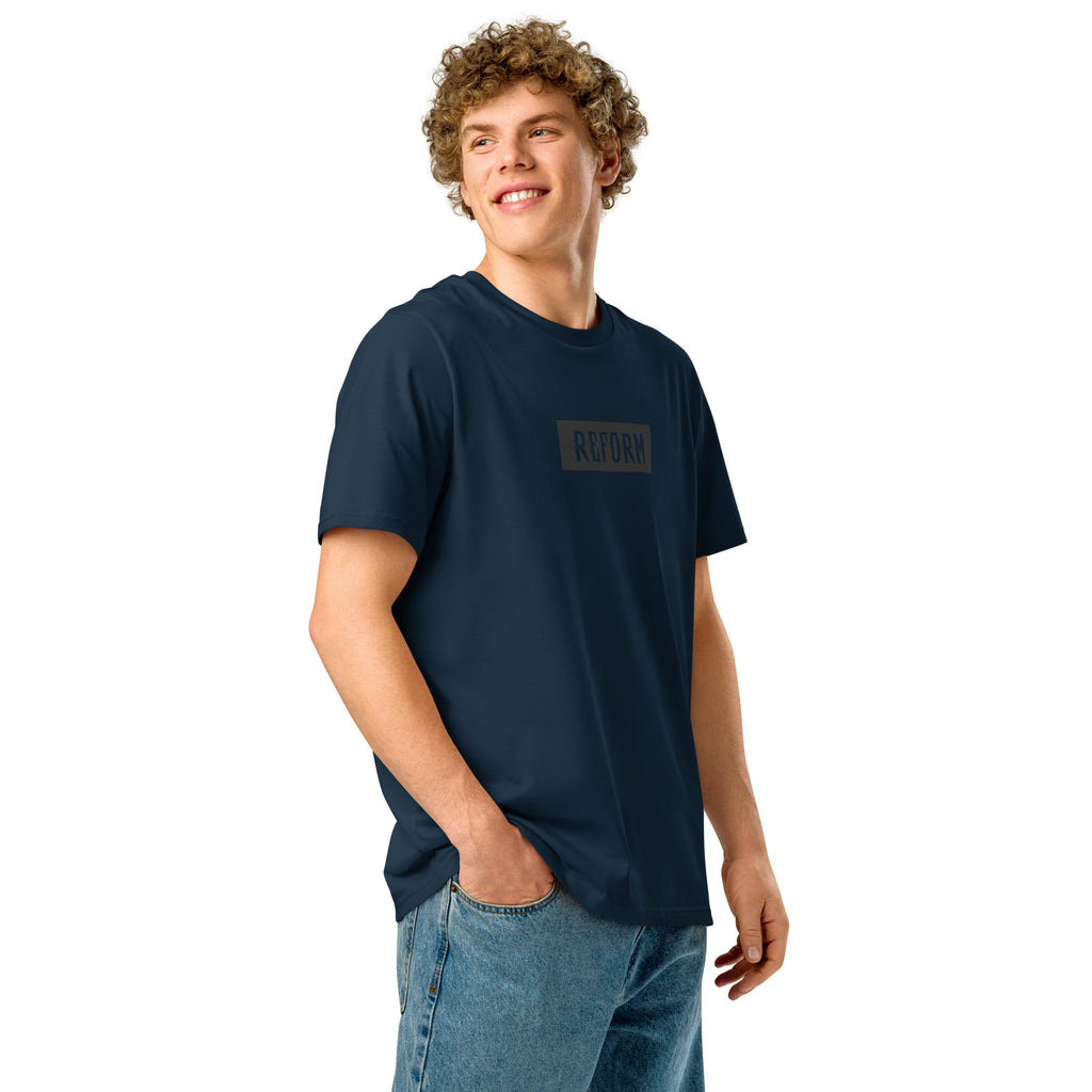 Reform organic ribbed neck t-shirt