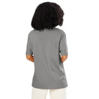 Eyes organic ribbed neck t-shirt
